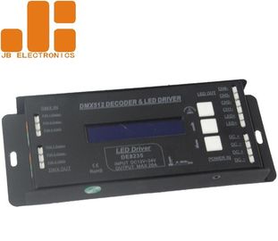4 Channel PWM Output LED DMX512 Decoder LED Driver for RGBW Strip Lighting