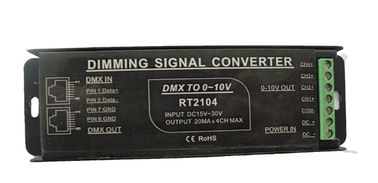 DMX bis 0 - Signalwandler-volle schützende Aluminiumwohnung 10V PWM verfügbar