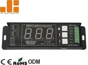 Signal-Teiler des Einfachkanal-DMX mit Digitalanzeigen-Adressiermethode DC12V - 24V